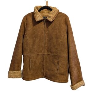 Braetan Tan Sherpa Jacket